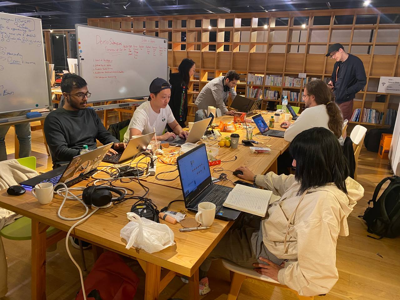 Evening development sprint session